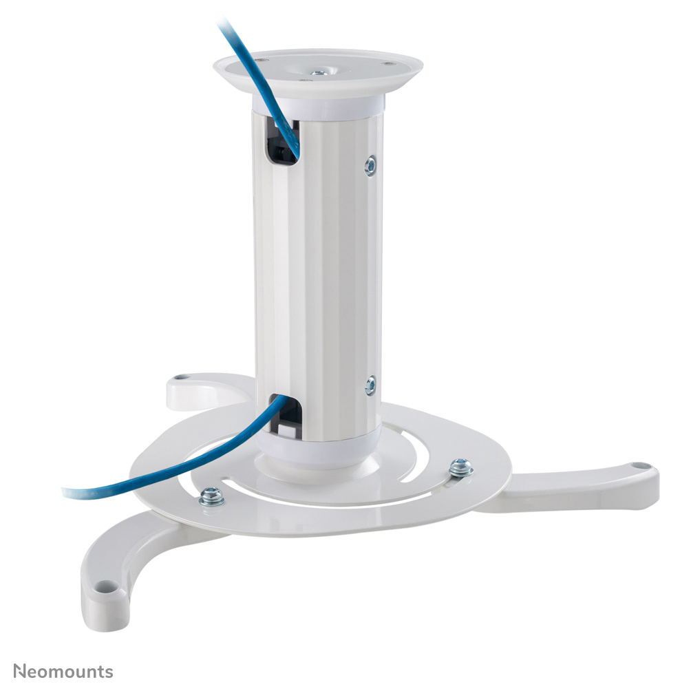 Neomounts BEAMER-C80WHITE Beamer Deckenhalterung - H 13-20 cm - volle Bewegung